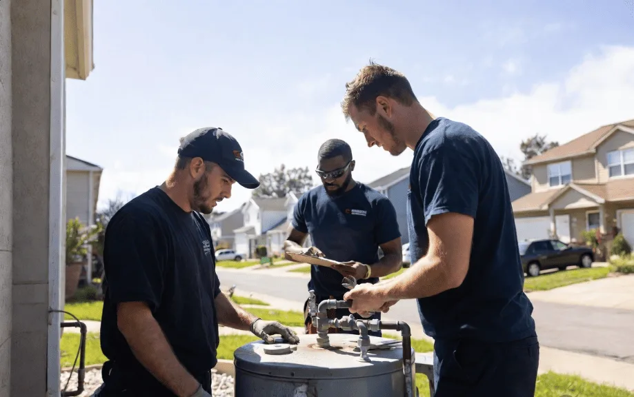Water Heater Repair in Hudgins, VA near me